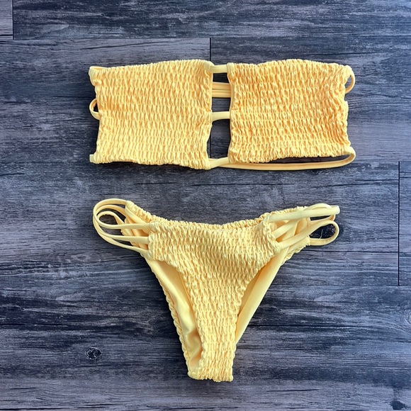SHEIN Other - SHEIN Yellow Bikini Set
